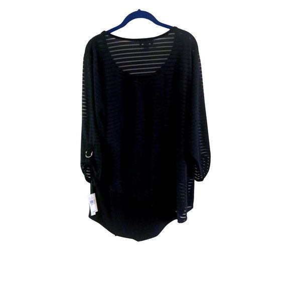 ABStudio women's top. Black. Size 2X. - Picture 3 of 4
